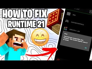 How to solve java runtime 21 problem in pojav launcher 1.20.6 🔥 | #minecraft
