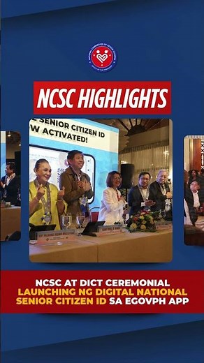 May digital National Senior Citizens ID na! | August 15, 2025 | NCSC