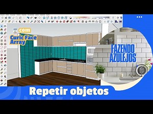 FREE! CURIC FACE ARRAY IS AMAZING! Copy objects and create patterns with just a few clicks in Ske...