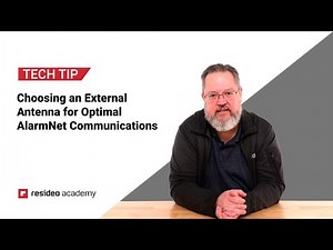 Choosing an External Antenna for Optimal AlarmNet Communications