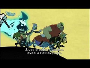 DuckTales - Opening Theme (Serbian, Subtittles)