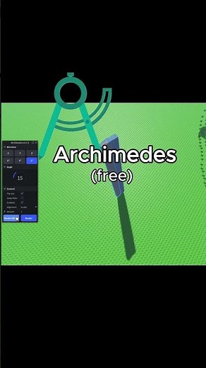 Part 1┃Best Roblox Studio Plugins┃Archimedes