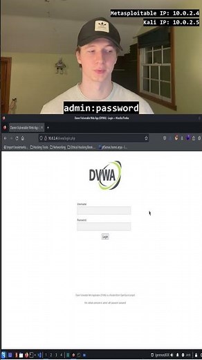 Learn to Hack Day 19: Exploring the DVWA #cybersecurity #linux #ethicalhacking #web #coding
