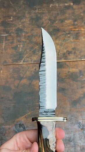 A Shokwood handle and chipflint blade make for the best custom 119 Special around. Each blade is hand-ground, and each piece of Shokwood is completely unique. Build yours with the link in our bio. #fyp #custom #custommade #foryou #handmade