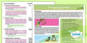 Geography: The Americas Year 6 Planning Overview