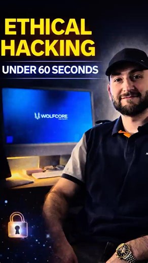 Ethical Hacking Explained in 60 Seconds #cybersecurity
