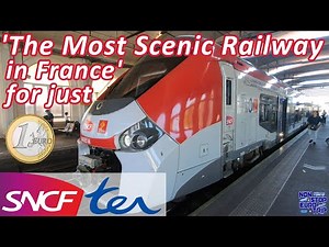 FRANCE'S MOST SCENIC RAILWAY FOR JUST €1 / LA LIGNE DES CÉVENNES / FRENCH TRAIN TRIP REPORT