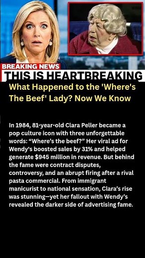 What Happened to the 'Where's The Beef' Lady? Now We Know #shorts