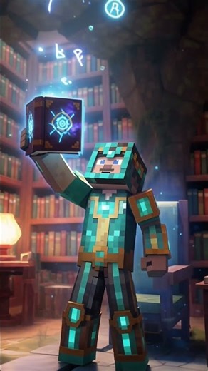 Minecraft Magic Book 📘✨ | Steve Gets Super Powers! #Shorts