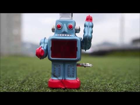 Sparkling Robo - Sanko Seisakusyo (Vintage Tin Toy Robot)
