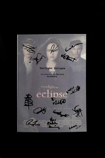The Twilight Saga: Eclipse Script Book – Soft Cover Screenplay – Romantic Fantasy Film Script