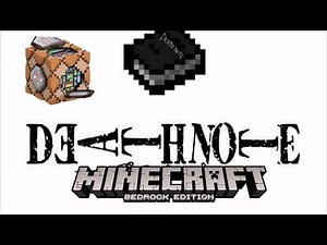 MCPE command block: DEATH NOTE [MCBE]
