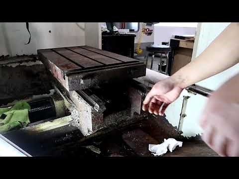 Rebuilding the Fadal CNC machine and machining the first part.