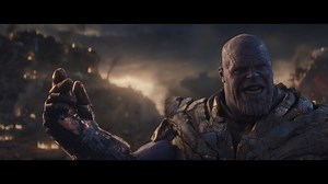 Avengers: Endgame -- middle finger of the gauntlet clips through the palm
