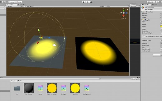shader forge 材质模拟光源01——点光源01