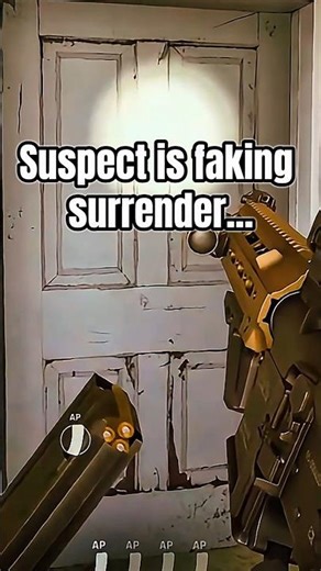 He wanted to shoot me...💀 #readyornot #shorts #gaming