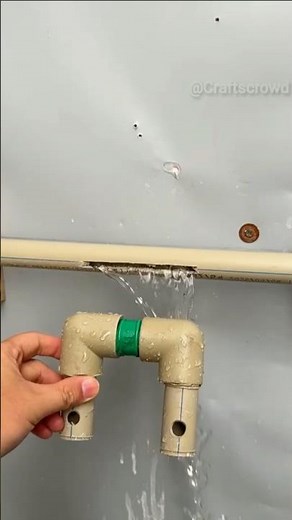 Fix PVC Pipe Leak in Minutes! Simple DIY Trick 🔧