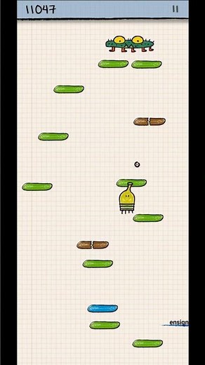 Doodle Jump - Android and iOS #gameplayshorts
