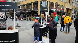 Serbian Journalists Call on Citizens to Support a Media Freedom Campaign