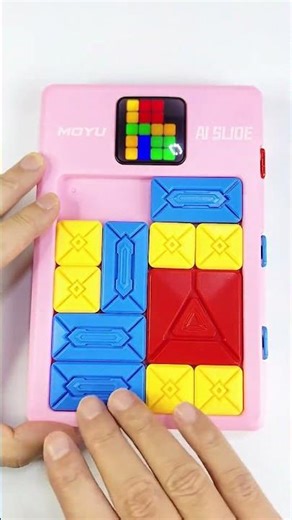 Electronic Klotski Puzzle Console