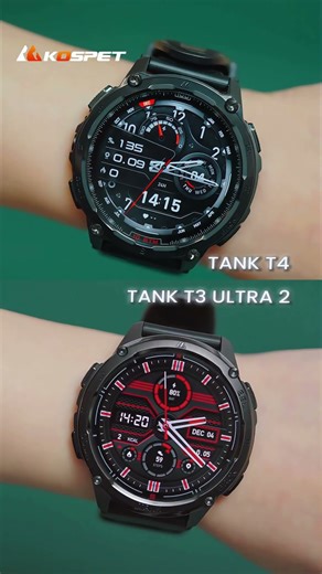 TANK T4 🆚 TANK T3 ULTRA 2. Pick your ideal TANK! #shorts #smartwatch