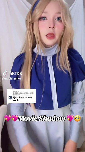 Cosplay de Shadow y María en Sonic Movie 3