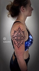 UV Tattoo By Artist: @jjhalltattoo - using ‪@MomsTattooInk‬ Blacklight Sensitive Colors!
