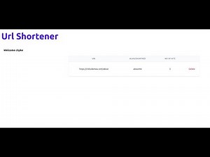 URL Shortener