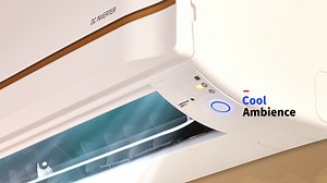 Know your Ambience! With the new, immersive Ambience Light display, keep a tab of the temperature setting, without keeping a tab of the remote. | Hitachi Cooling & Heating India