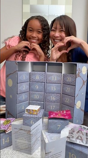 The most beautiful advent calendar! #adventcalendar #japanesefood #unboxing #asmr