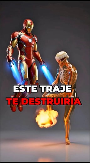 ¿Que le pasaría a tu cuerpo si usas el traje de Iron Man?
