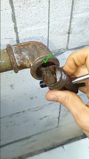 Easy Trick to Remove a Stuck Tap Insert 🎉 DIY Plumbing Repair 👍 #craft #handmade #skills