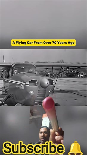 flying psychedelic car from 70s era