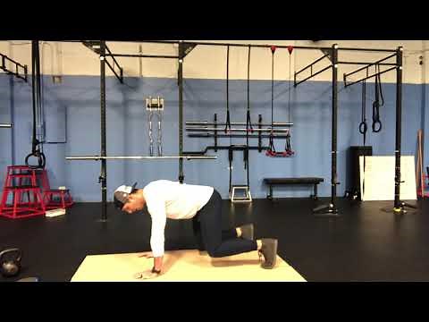 Leopard Crawl (the BEST Home Exercise)