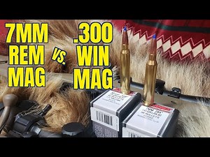 7mm Rem Mag vs .300 Win Mag Barnes LRX Chronograph