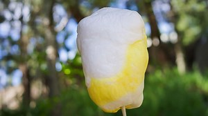 The pineapple-shaped cotton candy at Disney is next level