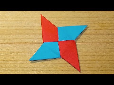 How to Make an Origami Ninja Star (Easy Paper Shuriken Tutorial for Beginners)