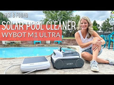 Amazing Robotic Pool Cleaner! WYBOT M1 Ultra Unboxing & Review, Cordless Vacuum with Solar Charger