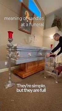 The Sacred Light: Understanding Funeral Candles in Catholic Tradition.