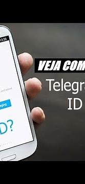 COMO SABER MEU ID NO TELEGRAM