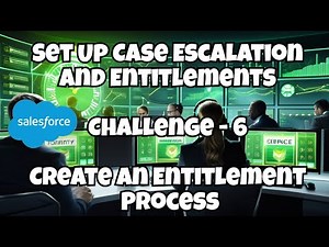 Set Up Case Escalation and Entitlements | Salesforce | Create an Entitlement Process | Challenge 6