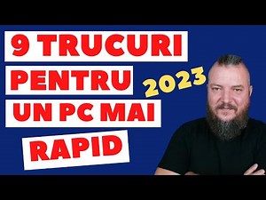 9 TRUCURI Pentru Un PC Mai RAPID in 2023 | Windows 10 / 11 |