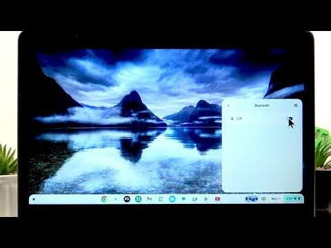 DELL Chromebook 3400 – How to Turn On Bluetooth