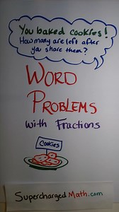 Struggling with Fractions? Word problems for 4th Grade with Supercharged Math | Supercharged Science and Math Education | Facebook