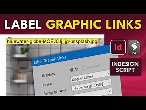 InDesign Script Label Graphic Links