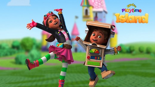 Bitz and Bob, Let's Get Bitzy! In the Playtime Island App