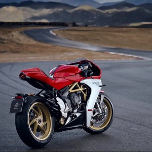 The MV Agusta Superveloce is inspired by the brand's glorious racing legacy from the ’70s. It features the most advanced technology underneath a compelling retro design. MV Agusta is currently offering a 0% APR for 60 months on the Superveloce for qualified buyers. Call your local dealer for more information. #MVAgusta #MotorcycleArt #Superveloce | Cycle News