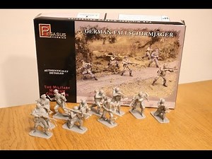 Plastic Soldier Review: PEGASUS HOBBIES 1:32 WW2 GERMAN FALLSCHIRMJAGER
