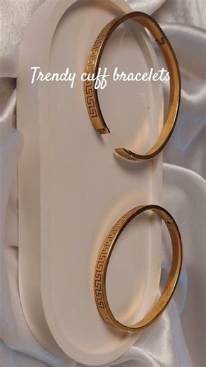 With Greek key pattern. Comment for further details. #fyp #viral #jewellery