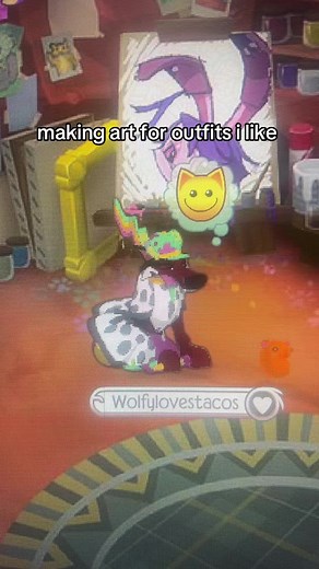 Creating Unique Outfits in Animal Jam Art